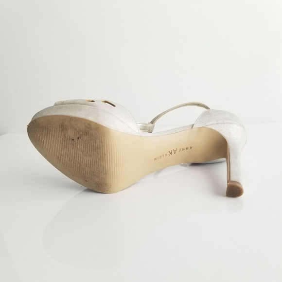 ANNE AK KLEIN SULTRY AK7 SULTRY SANDALS HEELS - Picture 6 of 6